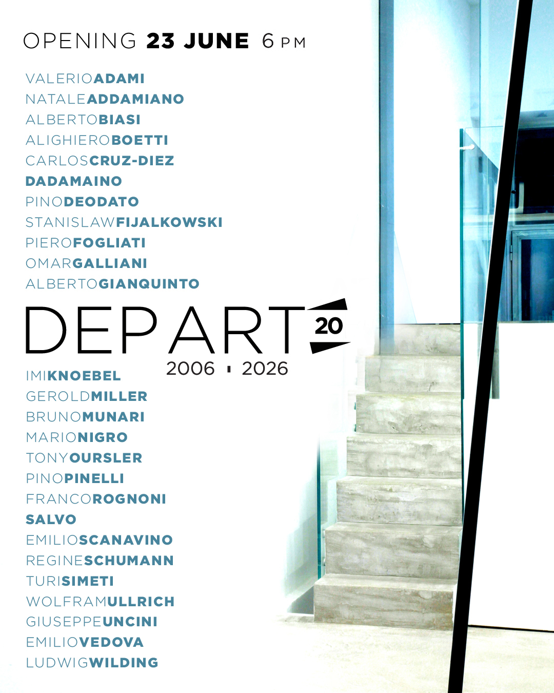 Dep Art Gallery. 20 Anni
